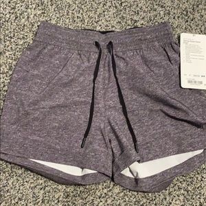 Gray lululemon shorts